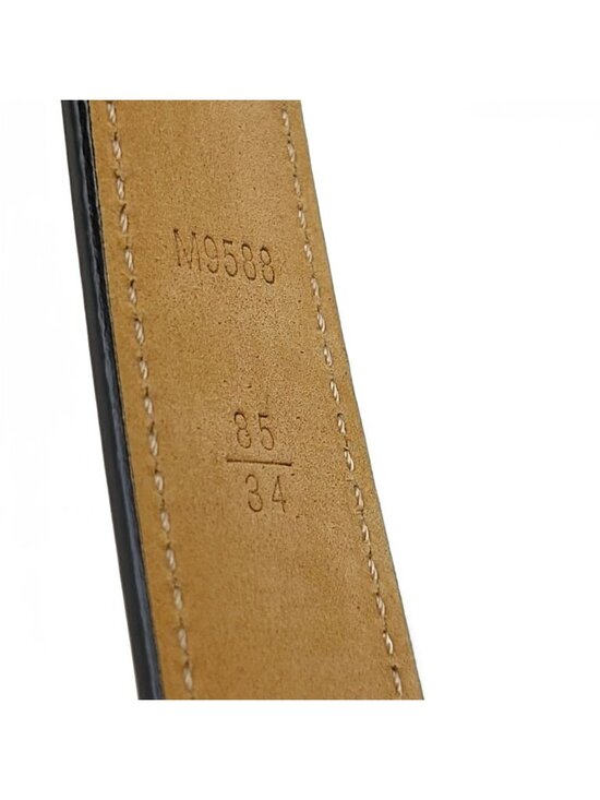 Louis Vuitton Belt Epi 85 34 Ceinture Mini Pink Silver Leather